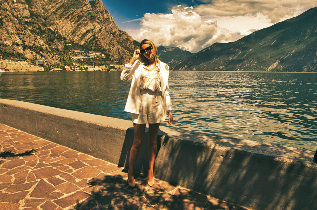 Niko Photographer presso Limone sul Garda - Shooting Michela